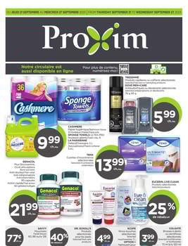 Circulaire Proxim