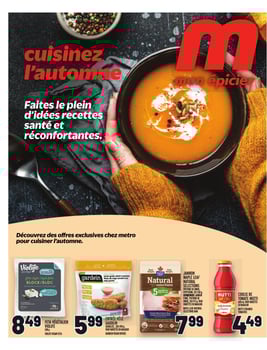 Circulaire Metro - Cahier Cuisinez l'Automne