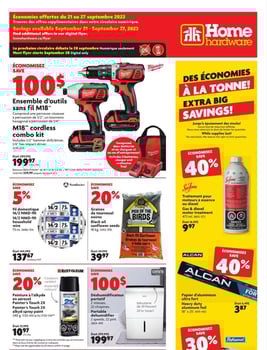 Circulaire Home Hardware