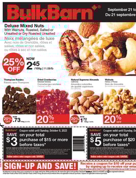 Circulaire Bulk Barn