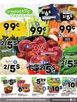 Circulaire Marché Végétarien