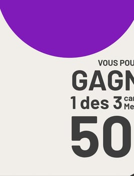 Concours Métro - 3 cartes-cadeaux de 500$ à gagner!