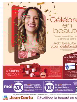 Circulaire Jean Coutu - Célébrez en Beauté