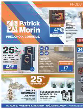 Circulaire Patrick Morin