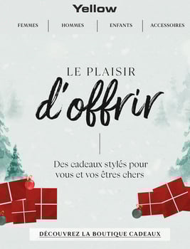 YELLOW : Découvrez notre Guide Cadeaux