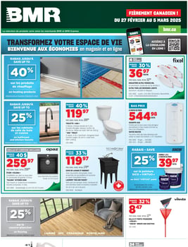 Circulaire BMR à Venir