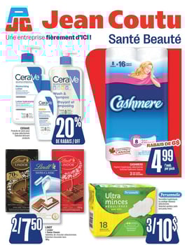 Circulaire Jean Coutu - Santé Beauté