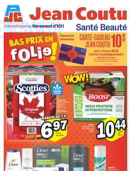 Circulaire Jean Coutu - Santé Beauté