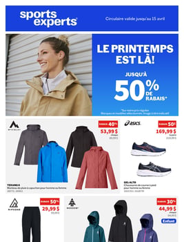 Sports Experts | Chaussures, vêtements, équipement de sport