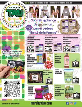 Circulaire TAU Marché d'alimentation Naturelle