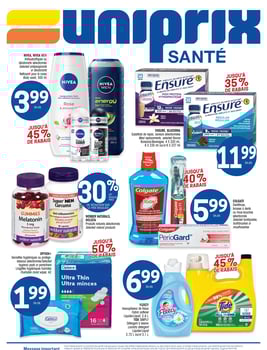 Circulaire Uniprix - Santé