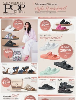 Circulaire Chaussures Pop