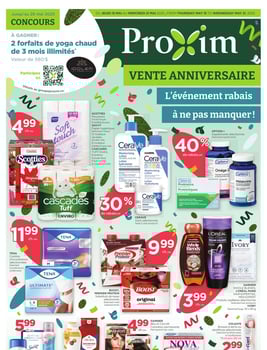 Circulaire Proxim