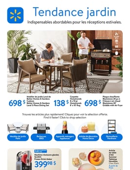 Circulaire Walmart - Tendance Jardin