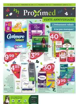 Circulaire Proxim - Proximed