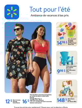 Circulaire Walmart - Ambiance de Vacances à bas prix