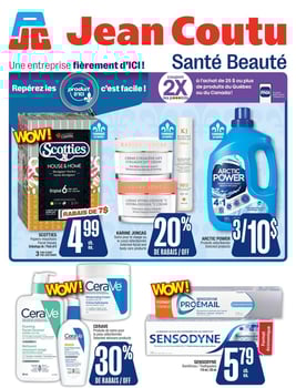 Circulaire Jean Coutu - Santé Beauté