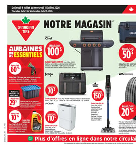 Circulaire Canadian Tire