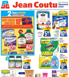 Circulaire Jean Coutu