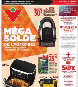 Circulaire Canadian Tire