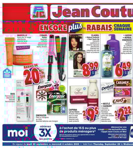 Circulaire Jean Coutu - Encore Plus de Rabais