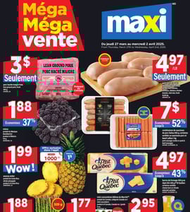 Circulaire Maxi
