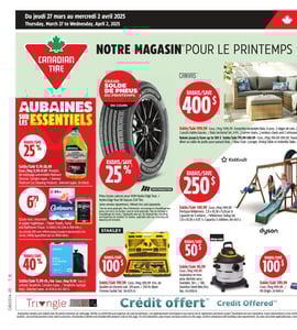 Circulaire Canadian Tire