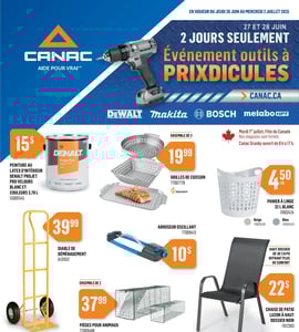 Circulaire Canac