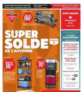 Circulaire Canadian Tire