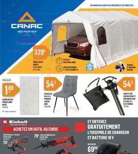 Circulaire Canac