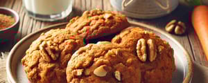 Photo de la Recette: Biscuits façon Gâteau aux Carottes