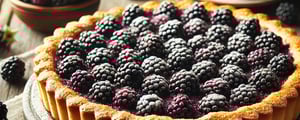 Photo de la Recette: Tarte aux Mûres Maison