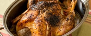 Photo de la Recette: Dinde Rôtie au Gras de Canard