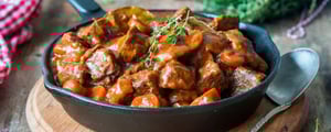 Photo de la Recette: Ragoût de viande de Noël
