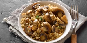 Photo de la Recette: Risotto aux Champignons (recette italienne du risotto alla fungaiola)