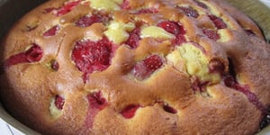 Gâteau Moelleux aux Fraises – Version Ultra Simple