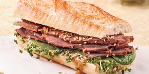 Baguette au Boeuf à l’Asiatique