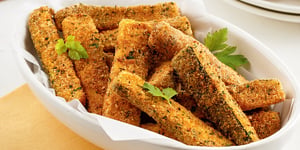 Bâtonnets de Courgettes Croustillants à la Friteuse à Air