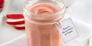 Photo de la Recette: Beurre de Pomme et Fraise