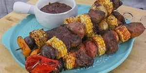 Photo de la Recette: Brochettes de Pâté Chinois