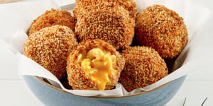 Boules de Mac’n cheese à la Friteuse à Air