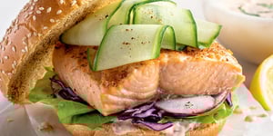 Photo de la Recette: Burgers de Saumon