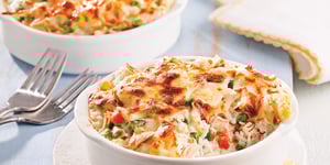 Photo de la Recette: Casserole de Légumes, Riz et Thon