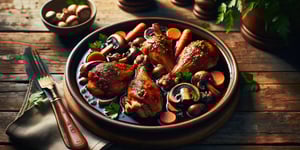 Coq au Vin Français