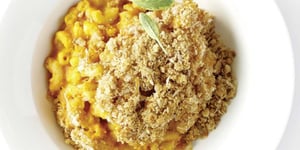 Photo de la Recette: Macaronis au Fromage et à la Citrouille