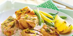 Brochettes de Saumon à l'Aneth