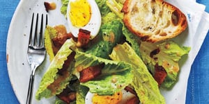 Salade César aux Oeufs à la Coque