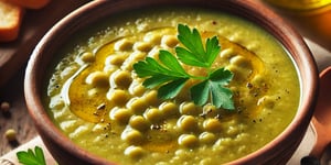 Photo de la Recette: Soupe aux poix comme à la cabane à sucre