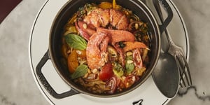 Spaghettis au Homard