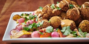 Photo de la Recette: Falafels avec Sauce Tahini